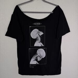 Paramore Shirt Doctors Orders X-Ray Headbanger Skull Graphic Band Tee Tour Merch